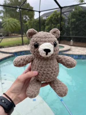 Small and Simple Teddy Bear Crochet Pattern