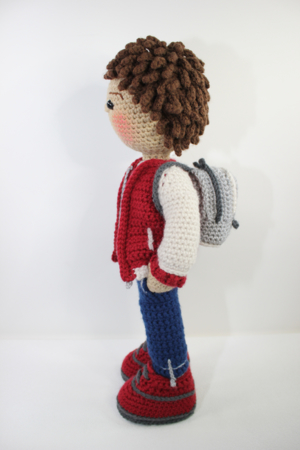 Yvon Small Crochet Doll