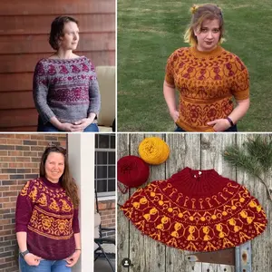 House Pride Sweater- Gryffindor- Dk