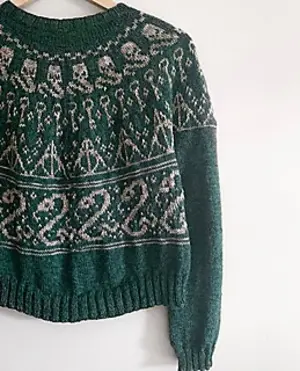 House Pride Sweater- Slytherin- Dk