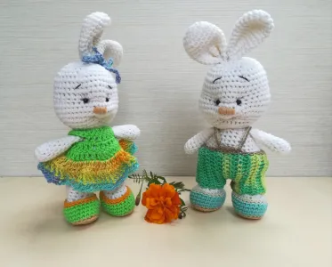 Crochet pattern Little Bunnies