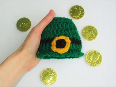 Preemie Leprechaun Hat