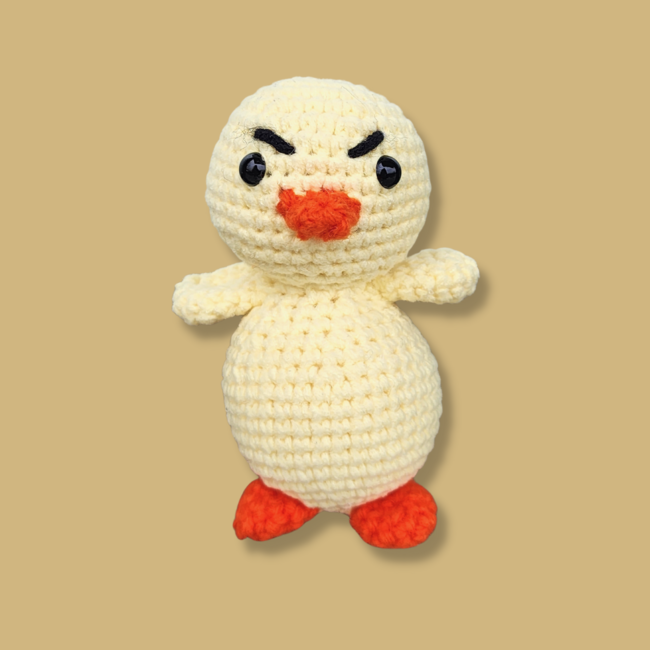 Crochet Duck Bag PATTERN Amigurumi Duck Plush Crochet Purse 