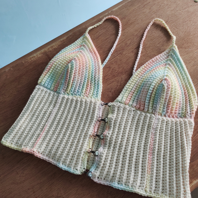 Bella Bralette / Crochet Bralette for Beginners / Cute Summer