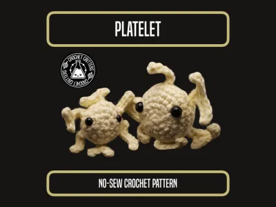 Platelet - No Sew Pattern (+mini size!)