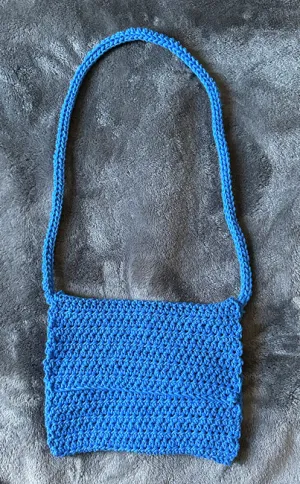 Crochet Flap Purse