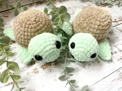 Plush Tortoise Free Crochet Pattern! – Abigurumii
