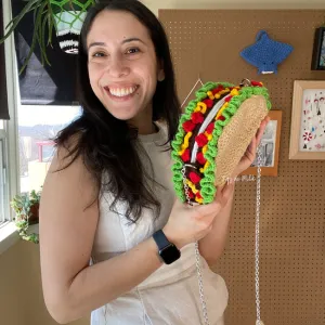 Crochet Taco Bag