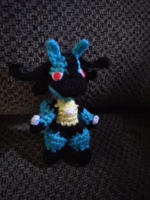 lucario pokemon pattern