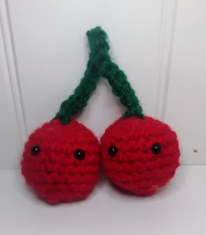 Cherries amigurumi