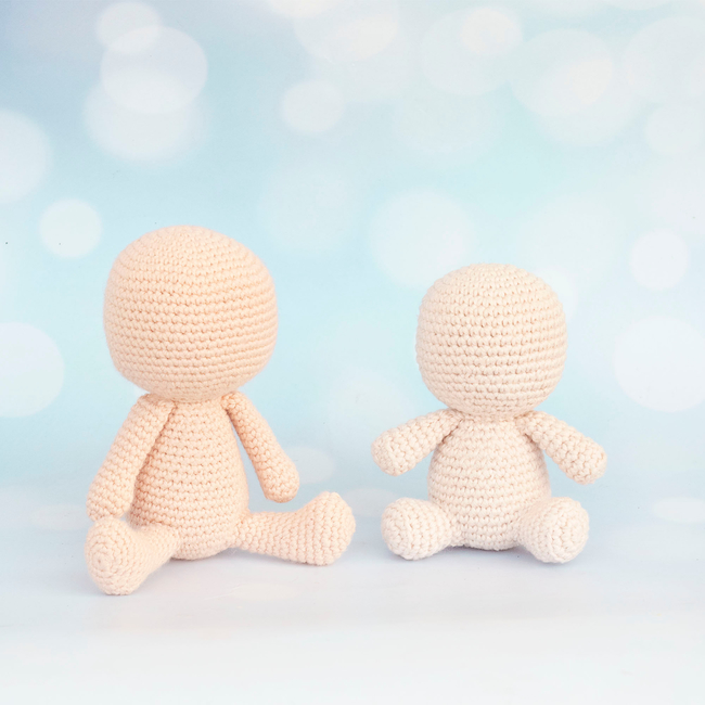 Crochet Doll Pattern, Crochet Doll Base, Crochet Doll Body Pattern