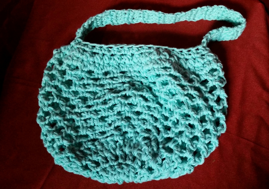 Mini Market Harvest Bag: Crochet pattern | Ribblr