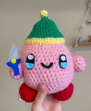 Kirby with the sword ability