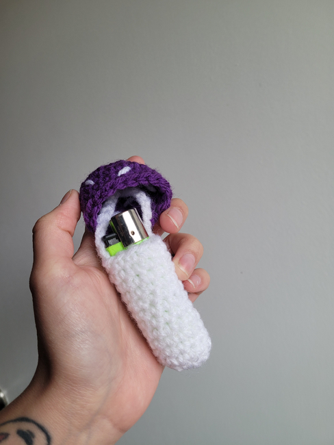 Crochet Lighter Holder, Stylish and Functional Accessory