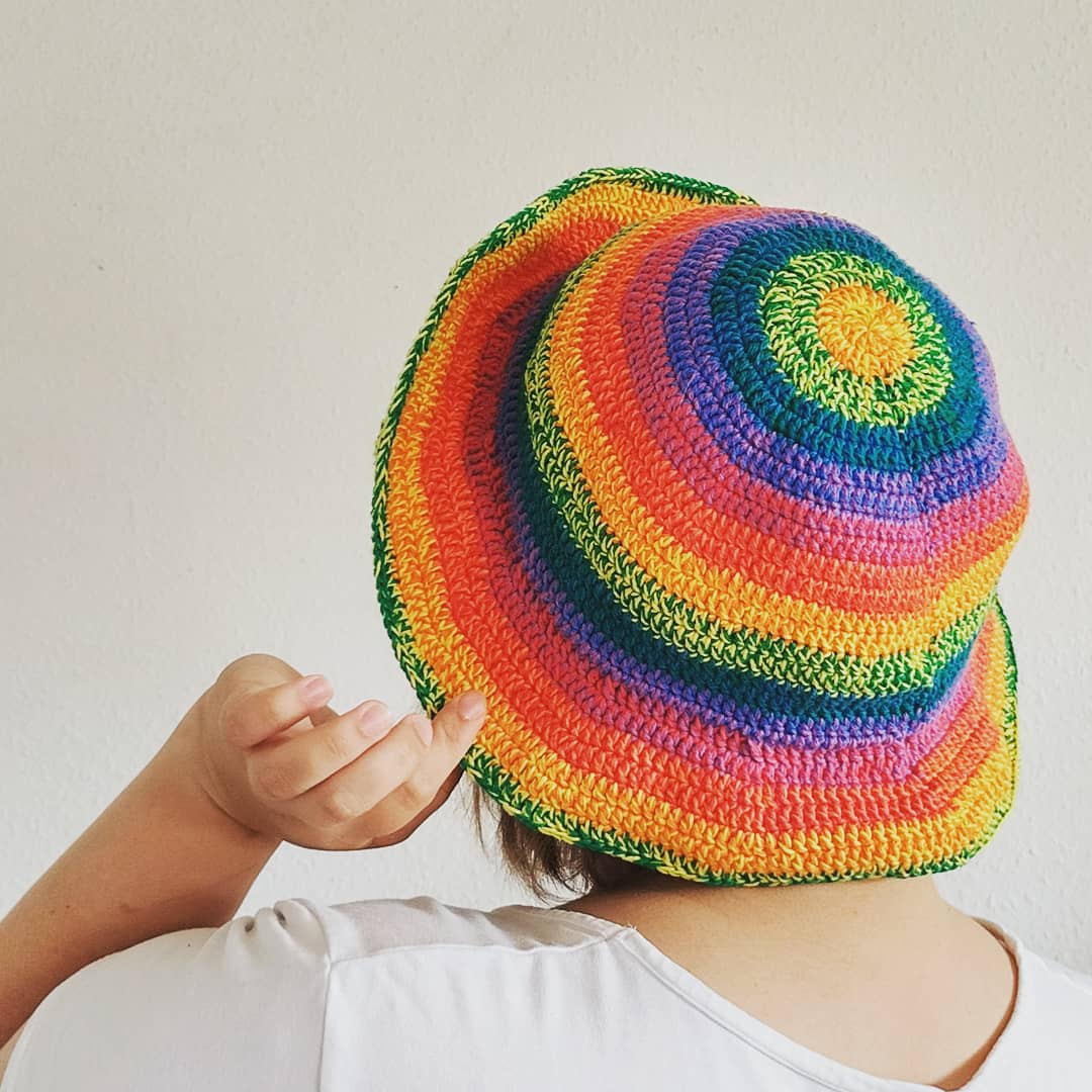 Beaming Bucket Hat: Crochet pattern | Ribblr