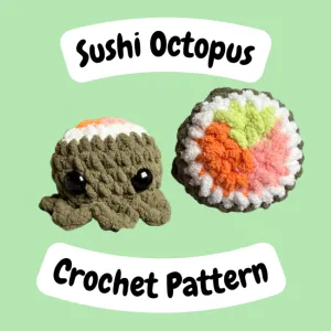 Sushi Octopus Pattern