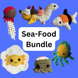 Sea-Food Bundle - Underwater Food Themed Animals!