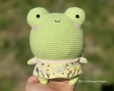 Fable The Frog Crochet Pattern