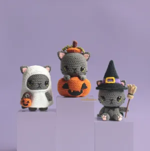 Halloween Cats Amigurumi