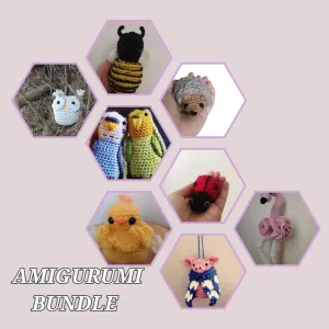 Amigurumi bundle for cute toys