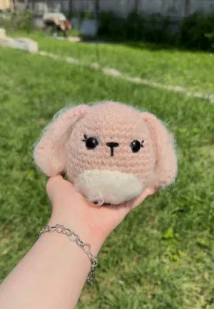 Chubby Bunny Rabbit, Squishmallow Inspired Plushy