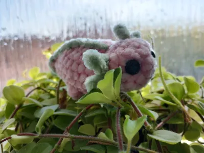Chubby Crochet Axolotl! (low-sew!)