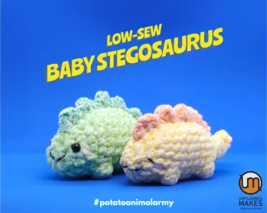 [Low-sew] Baby Stegosaurus