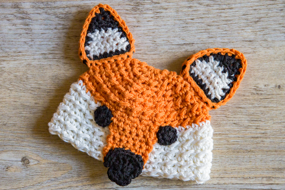 VIXEN FOX HAT Crochet Pattern: Crochet pattern