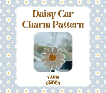 Daisy Car Charm Pattern