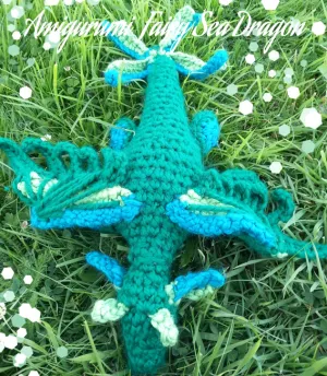 Amigurumi Fairy sea-dragon