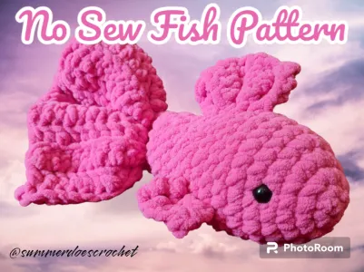 No Sew Fish Pattern