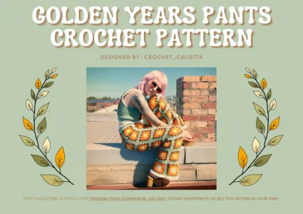 Golden Years Pants Crochet Pattern