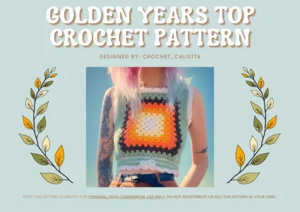 Golden Years Top Crochet Pattern