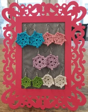 Mini Mandala Earrings