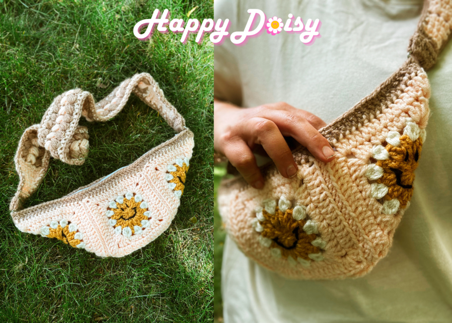 The Happy Daisy Travel Kit: Crochet pattern | Ribblr