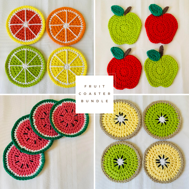 Fruit Themed Crochet Cozy