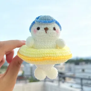 Baby Seal in Swimming Class