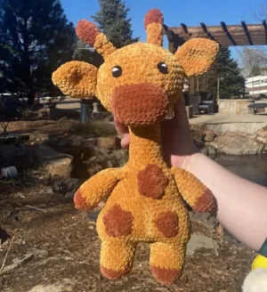 Albert the Giant Giraffe Crochet Pattern