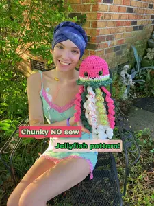 Chunky Jellyfish (No sew!)