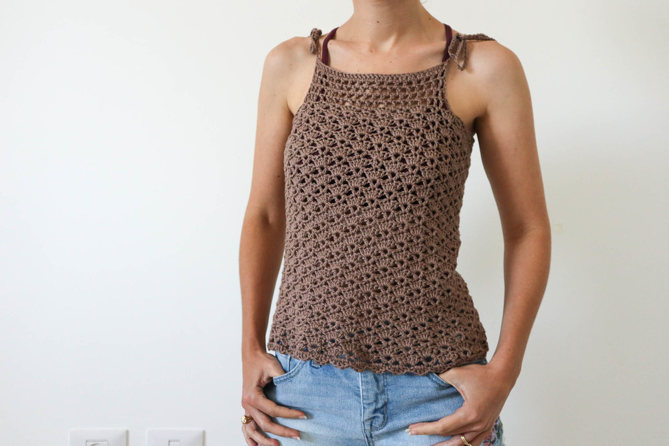 FREE Waterlily Lace Top: Crochet pattern | Ribblr