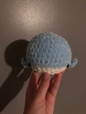 No-sew small whale