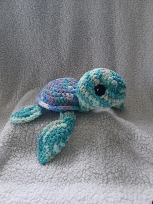 Turtle Amigurumi Pattern Myrtle the Turtle english PDF Turtle