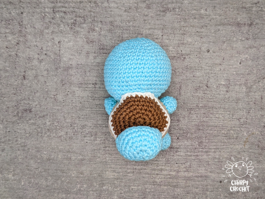 Crochet Pattern - Amigurumi Pokemon Chibi Squirtle