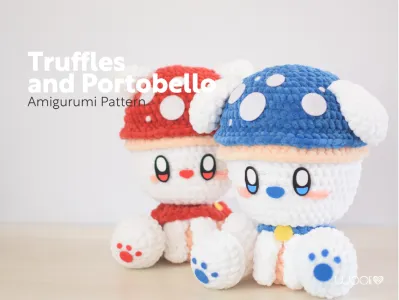 Truffles and Portobello the Mushroom Friends