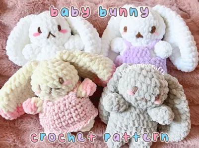 Baby Bunny Amigurumi Pattern