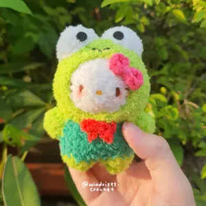 Kitty In Froggie Costume (Includes Cat Ears)
