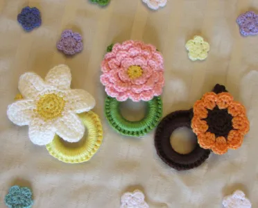 Flower Towel Holders