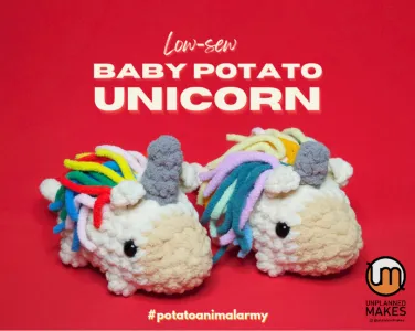 [Low-sew] Baby Potato Unicorn
