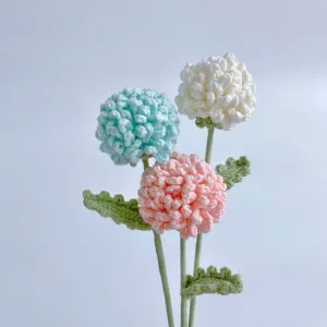 How to crochet a Pingpong flower