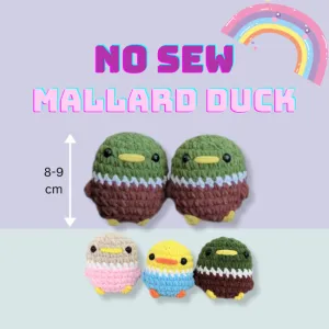 NO SEW mallard duck